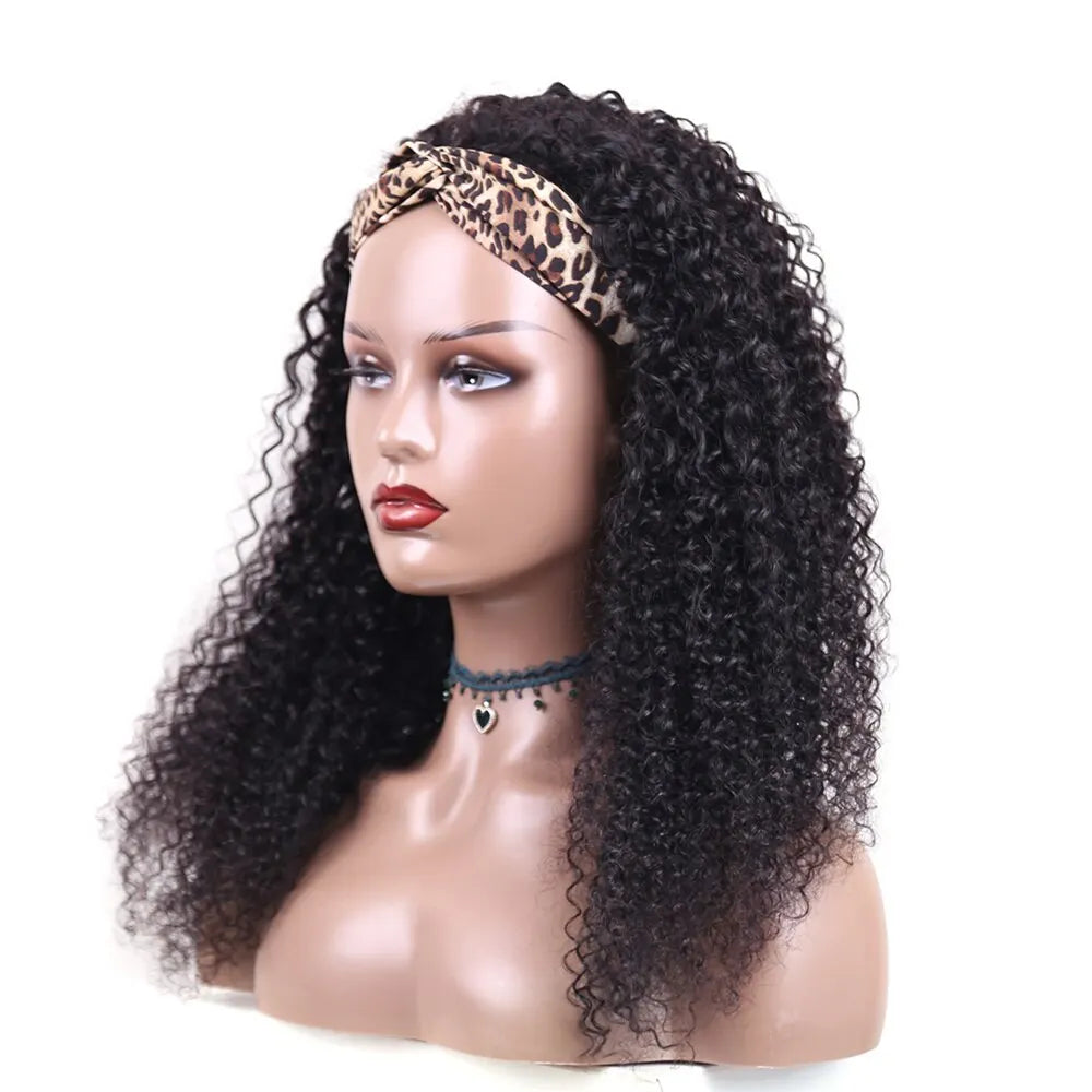 Human Hair Headband Wig