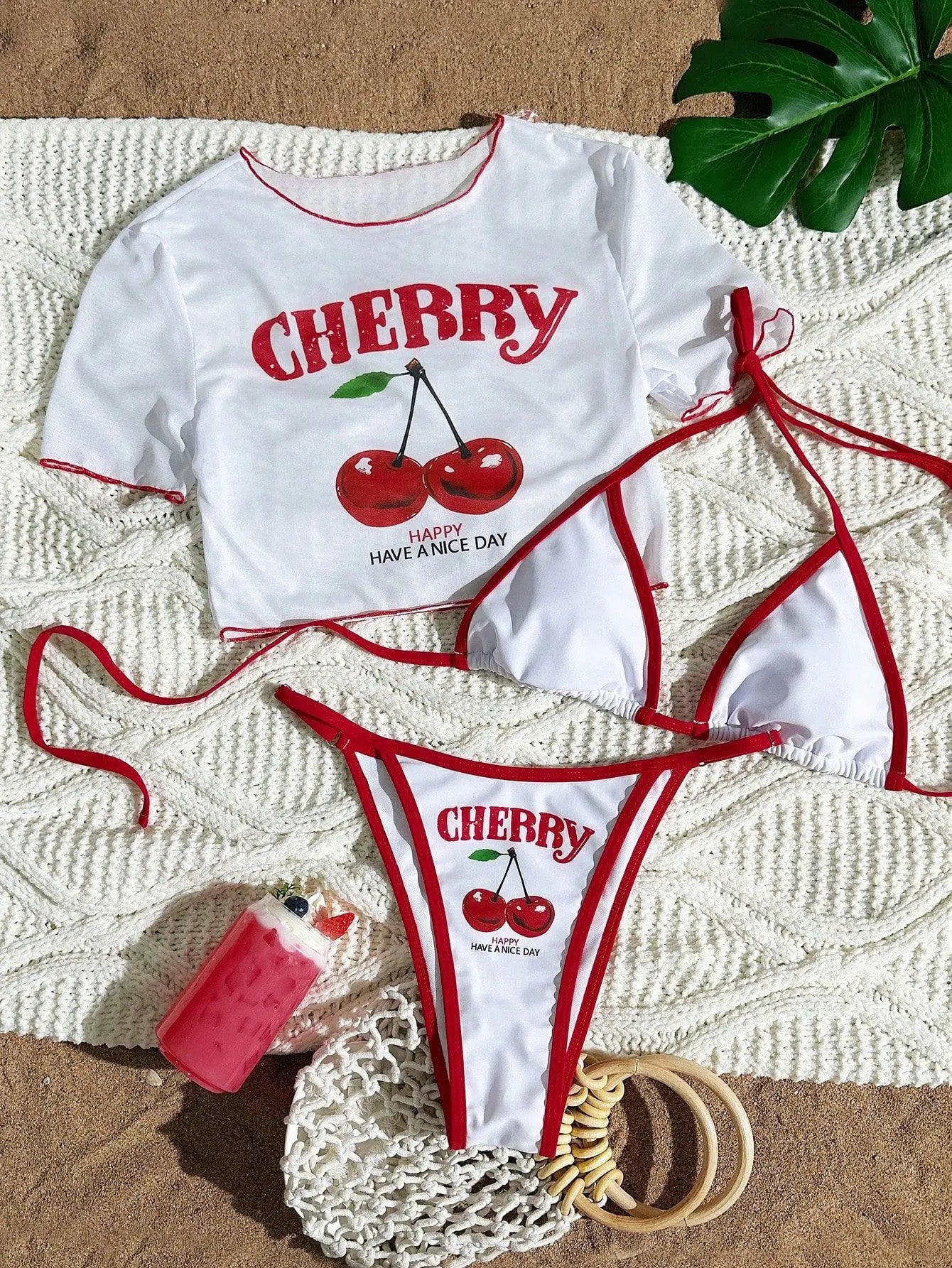 Bikini Set Cherry