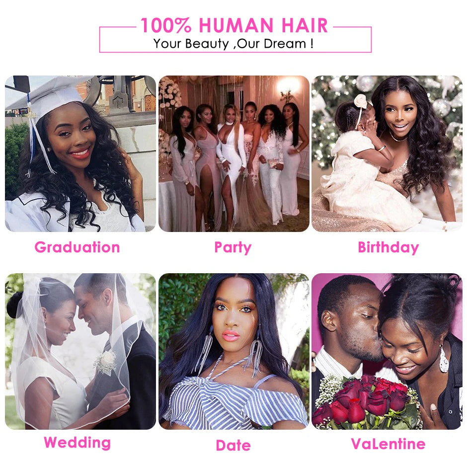 100% Human Hair Short