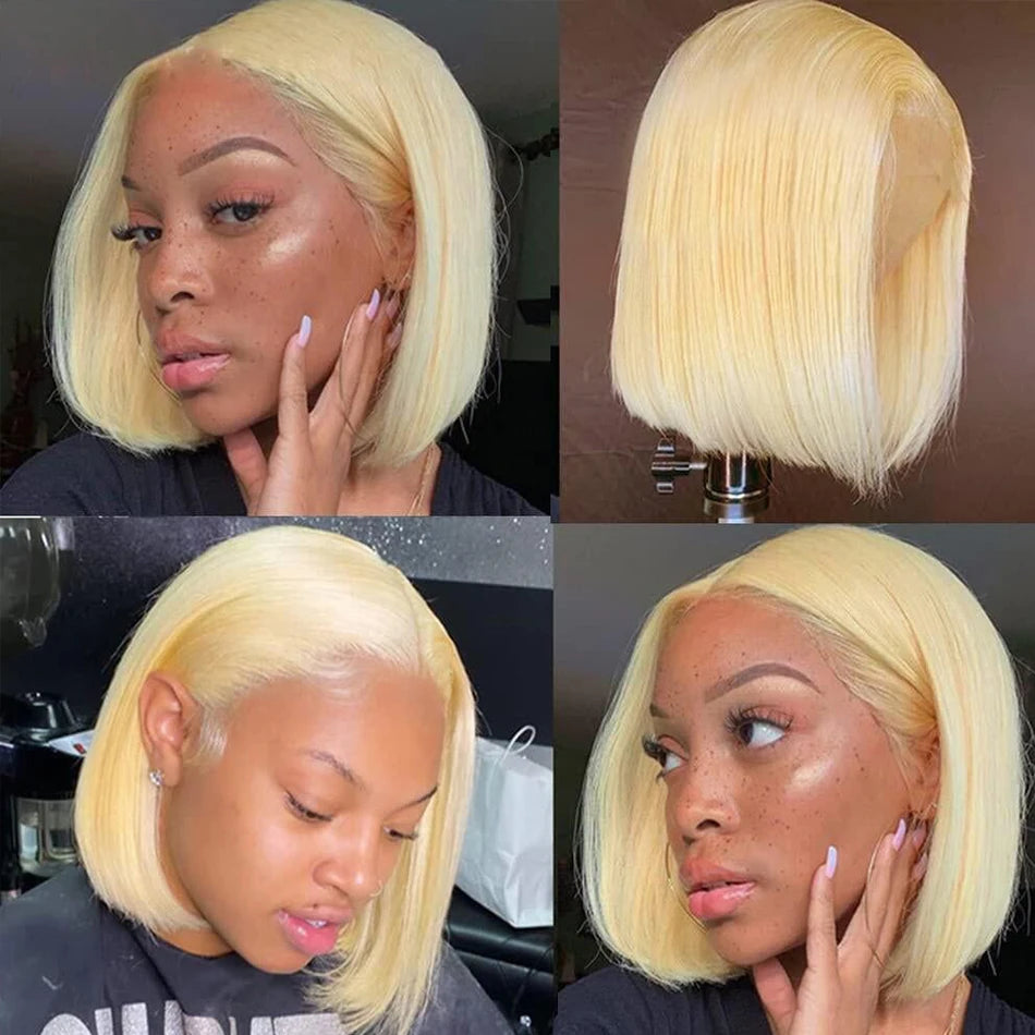 Blonde Short Bob Wig