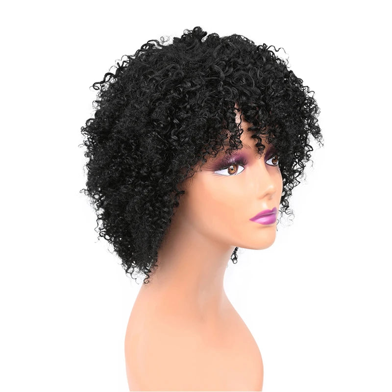 100% Human Hair Short