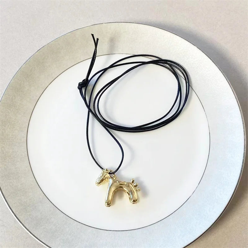 Horse Pendant Necklace
