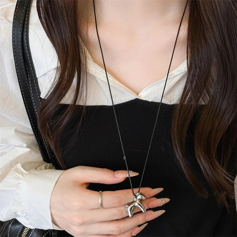 Horse Pendant Necklace