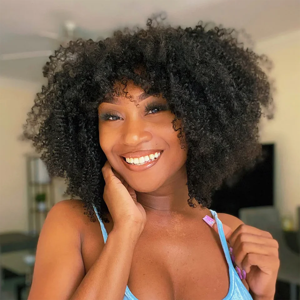 Full Curly Bob Wigs