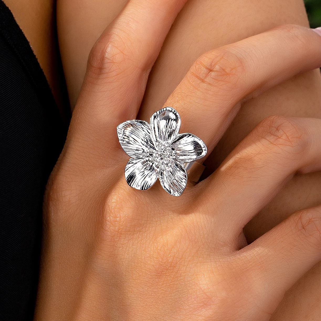Flower Design Rings