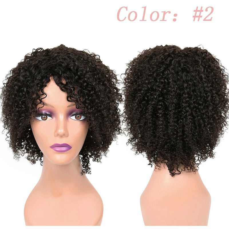 100% Human Hair Short