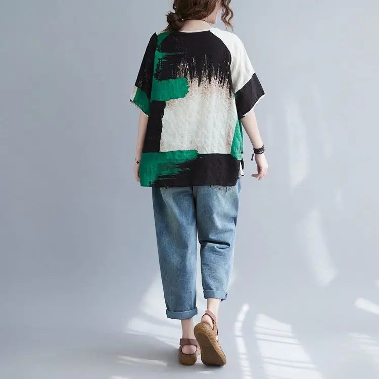 Linen Short-sleeved T-shirt