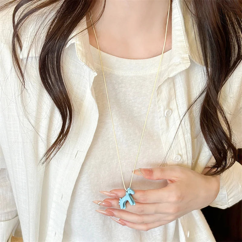 Horse Pendant Necklace