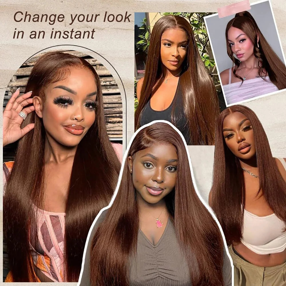 Chocolate Brown Wigs