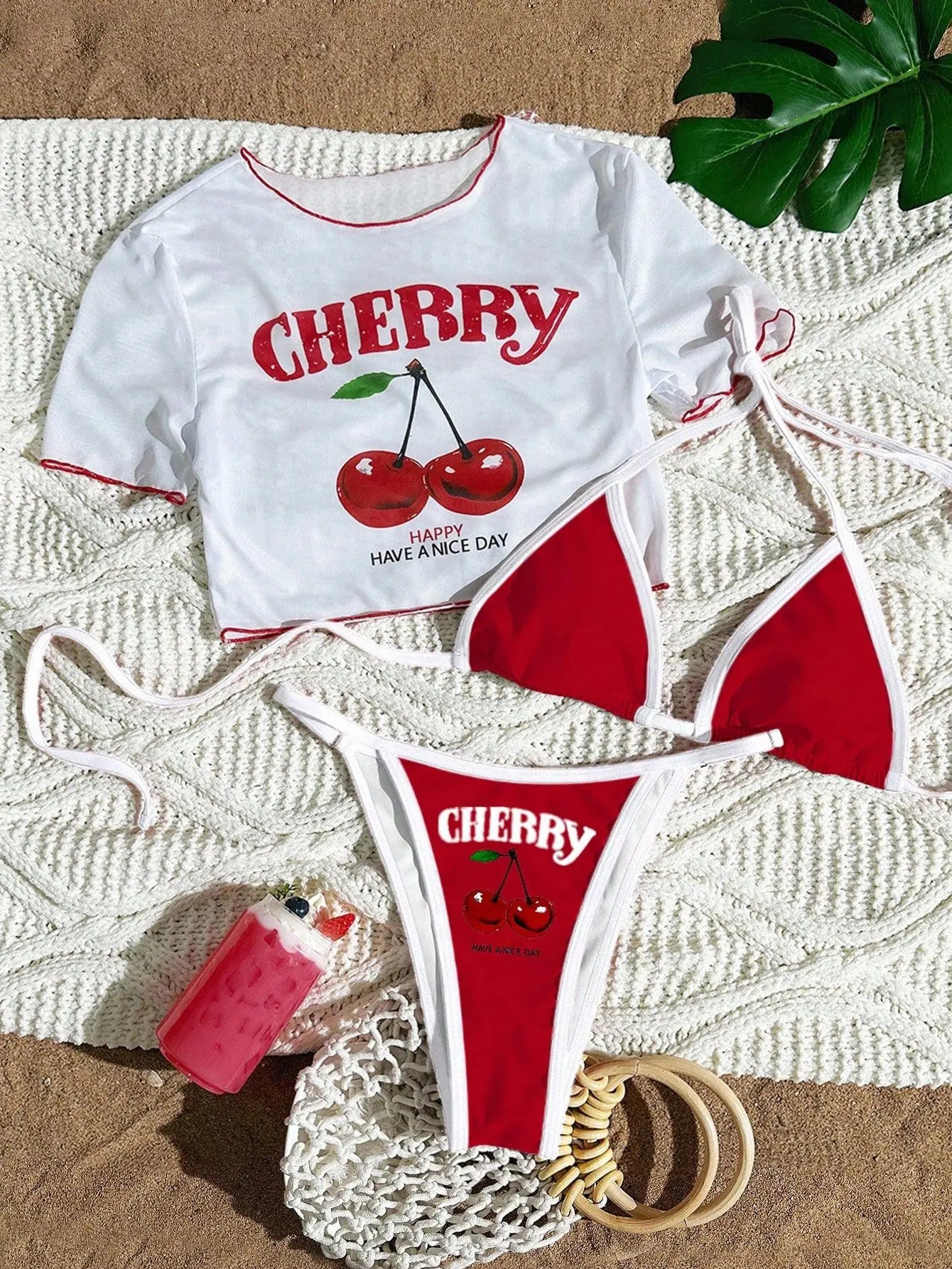 Bikini Set Cherry