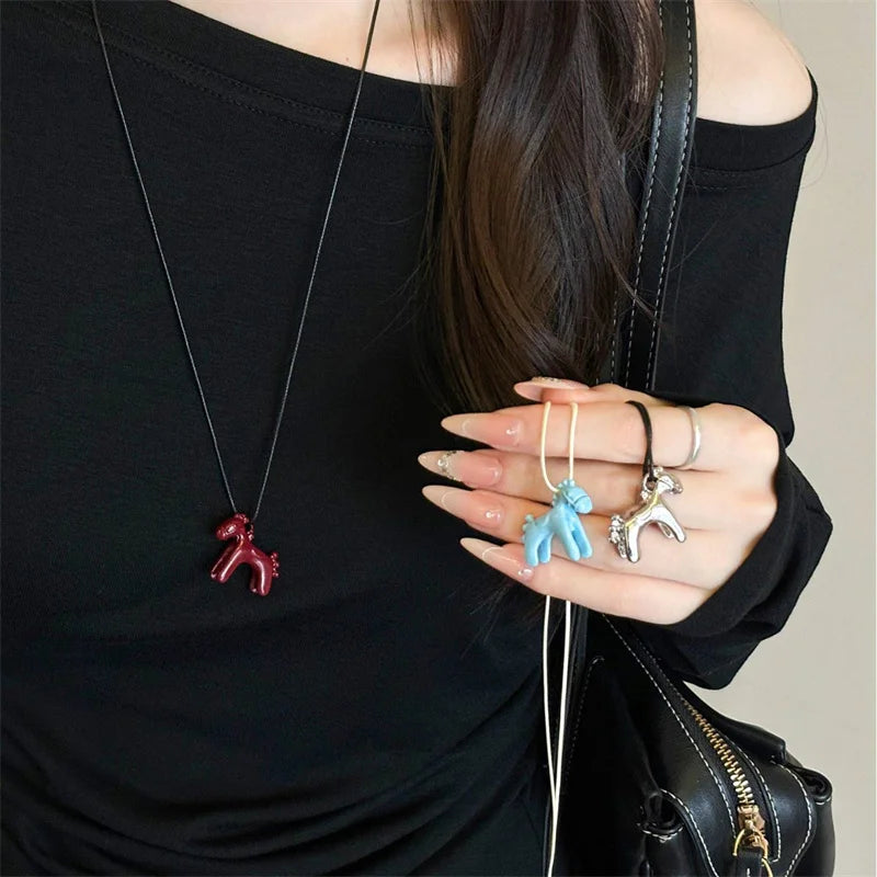 Horse Pendant Necklace