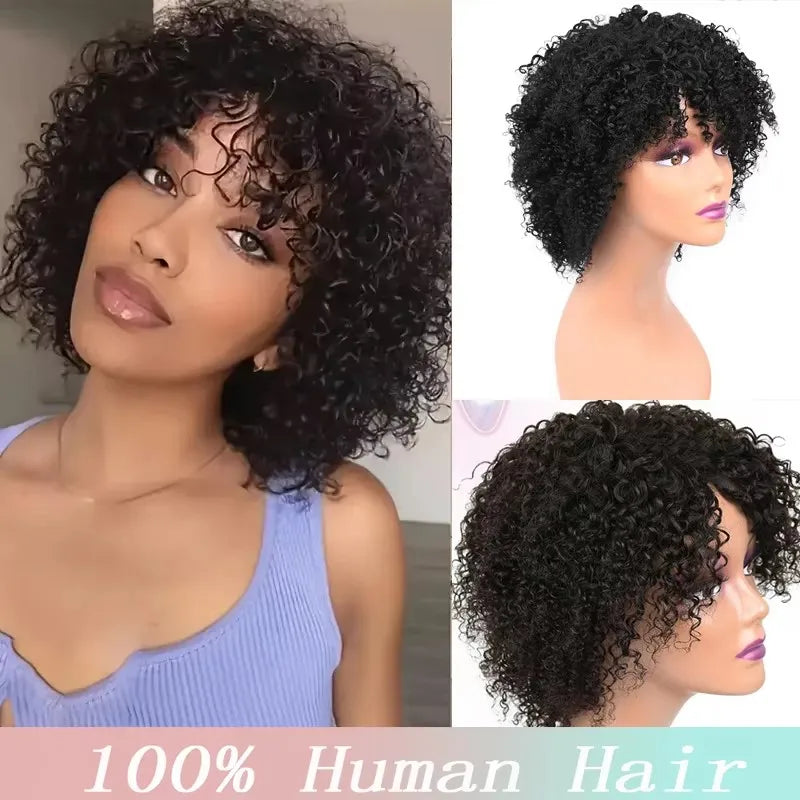 100% Human Hair Short