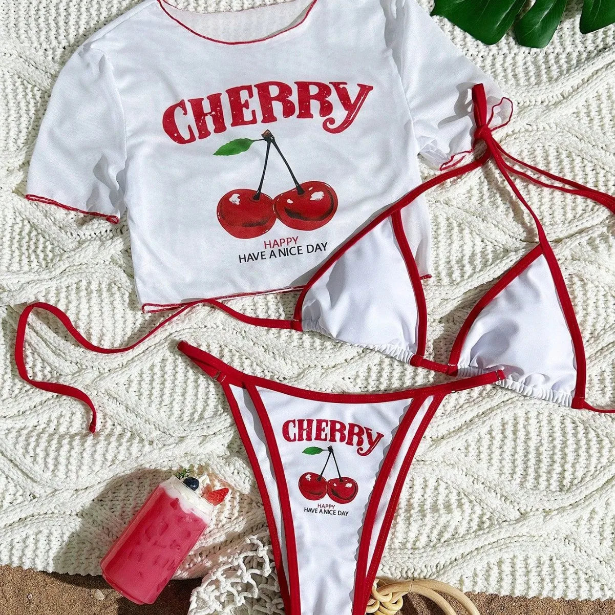 Bikini Set Cherry