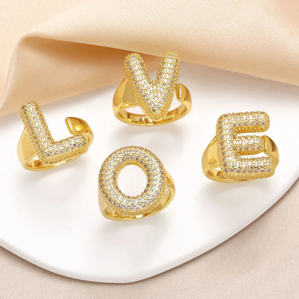Alphabet Rings