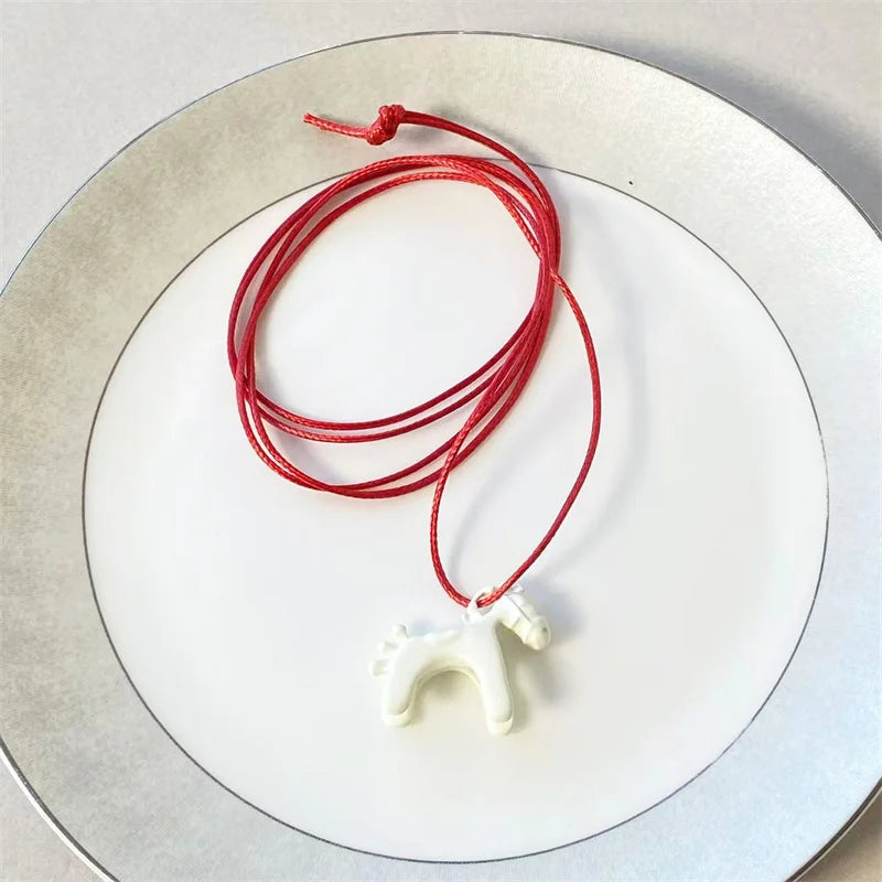 Horse Pendant Necklace