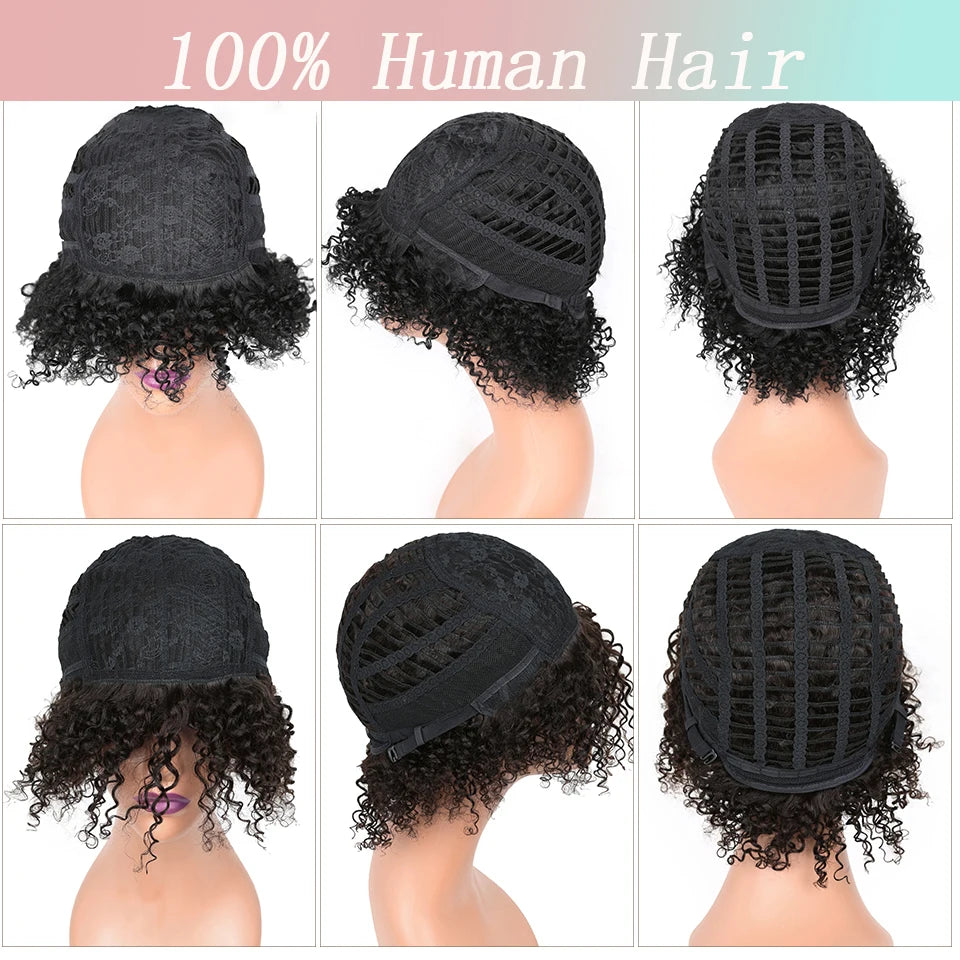 100% Human Hair Short