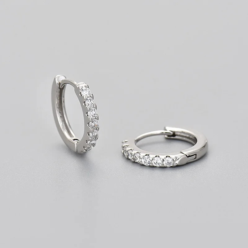 Gold Zircon  Earring