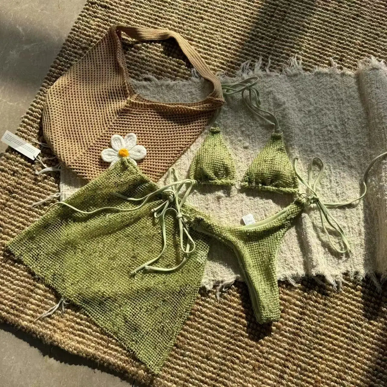 Hollow Out Skirt Bikini