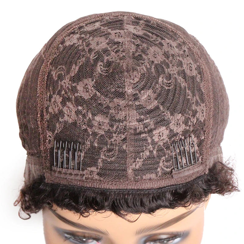 Short Kinky Curly Wigs