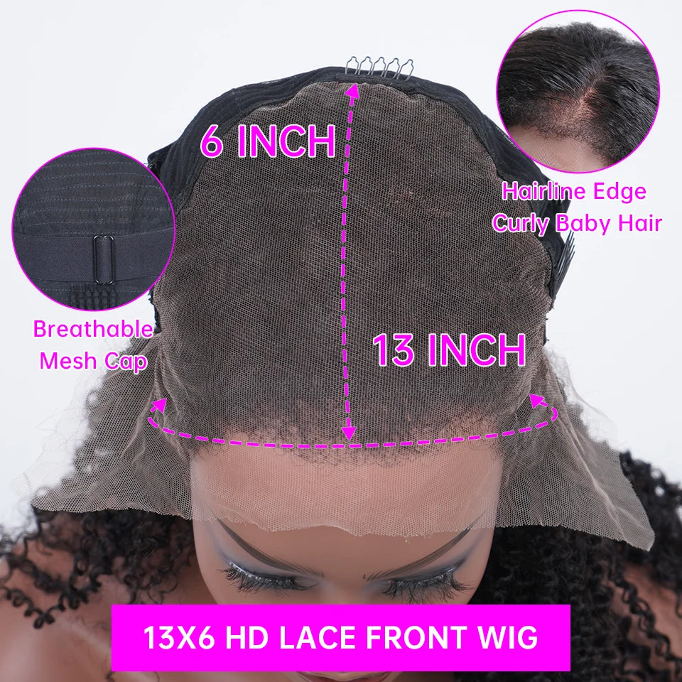 Deep Wave Frontal Wig